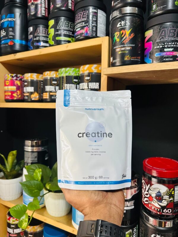 Nutriversum Creatine Monohydrate – 300g (Pure Micronized)